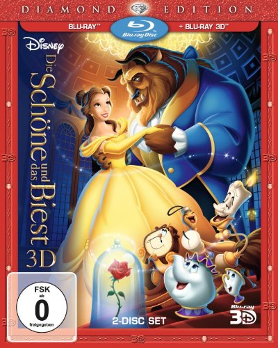 Blu-ray - Die Schöne und das Biest 3D (Disney) ( Blu-ray) (2-Disc Set) (Diamond Edition)