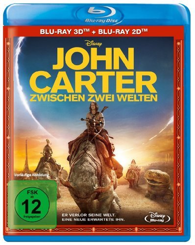 Blu-ray - John Carter - Zwischen zwei Welten (inkl. 2D Blu-ray) [3D Blu-ray]