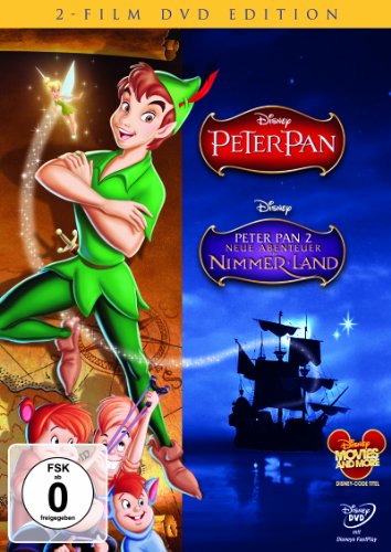DVD - Peter Pan & Peter Pan 2 - Neue Abenteuer In NimmerLand (Disney) (2 DVD Edition)