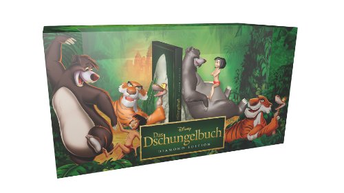  - Das Dschungelbuch - Diamond Edition 2013 (inkl. Buchstützen) [Blu-ray]
