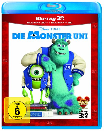  - Die Monster Uni (inkl. 2D Blu-ray)