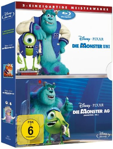  - Die Monster AG/Die Monster Uni [Blu-ray]
