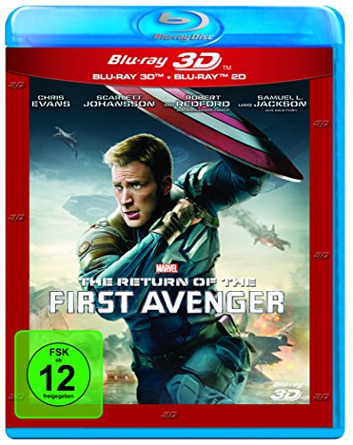 Blu-ray   - The Return of the First Avenger 3D (+ Blu-ray) (Marvel)
