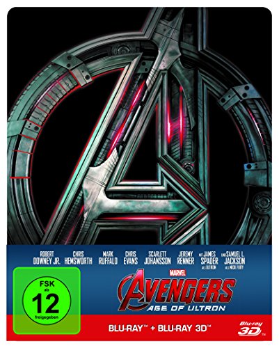 Blu-ray - Avengers - Age of Ultron 3D + 2D Steelbook [3D Blu-ray] [Limited Edition]