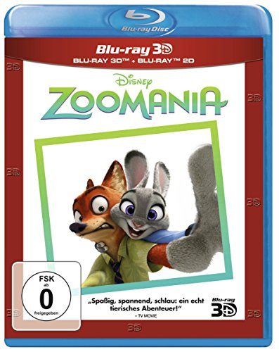 Blu-ray - Zoomania 3D (inkl. 2D Superset) [3D Blu-ray]