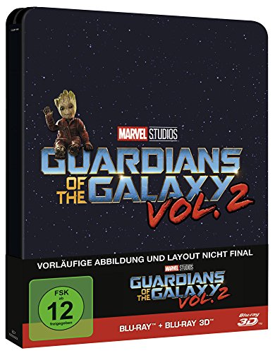 Blu-ray - Guardians Of The Galaxy 2 3D (+ 2D Blu-ray) (Limited Steelbook Edition)