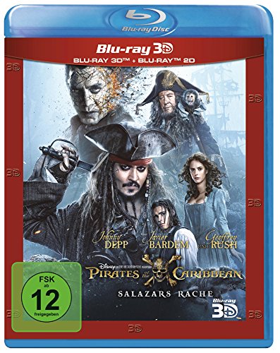 Blu-ray - Pirates Of The Caribbean: Salazars Rache 3D ( Blu-ray)