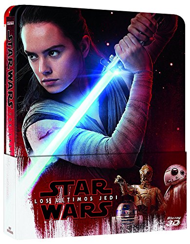  - Steelbook Star Wars Últimos Jedi 3D [Blu-ray]