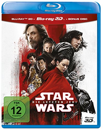 Blu-ray - Star Wars: Die letzten Jedi (+ Blu-ray 2D + Bonus-Blu-ray)