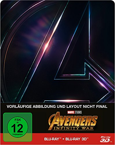 Blu-ray - Avengers: Infinity War Steelbook - 3D + 2D + Bonusdisc [3D Blu-ray] [Limited Edition]