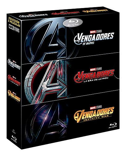  - Pack Trilogia Vengadores [Blu-ray]