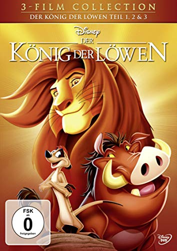 DVD - Der König der Löwen - Teil 1, 2 & 3 [3 DVDs]