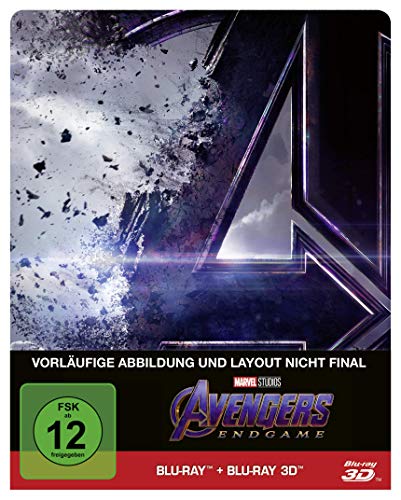 Blu-ray - Avengers: Endgame 3D ( Blu-ray) (Limited Steelbook Edition)