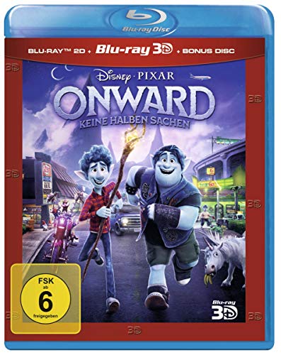 Blu-ray - Onward - Keine halben Sachen (3D + 2D + Bonus) [3D Blu-ray]