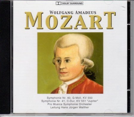 Mozart , Wolfgang Amadeus - Symphonies Nos. 40 & 41 Jupiter (Walther)