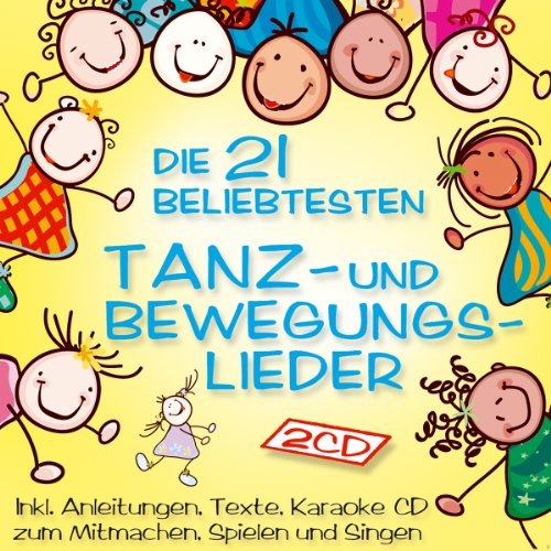 Jeanette & Eddy Sing & Move Kids - Die 21 beliebtesten Tanz- und Bewegungslieder