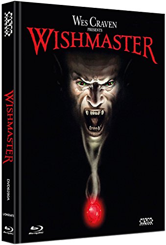  - Wishmaster - uncut (Blu-Ray+ DVD) auf 999 limitiertes Mediabook Cover A [Limited Collector's Edition] [Limited Edition]