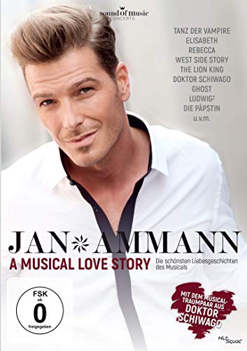 DVD - Jan Ammann - A Musical Love Story - Die schönsten Liebesgeschichten des Musicals