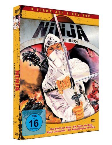 DVD - Ninja Box (Das Duell der Ninja / Die Rache der Ninja / Ninja Connection / Die Todeskämpfer der Ninja)