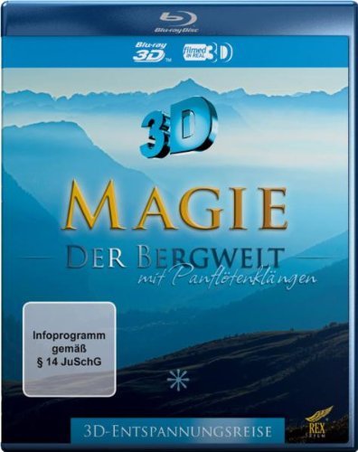 Blu-ray - Magie der Bergwelt 3D - mit Panflötenklängen (3D-Entspannungsreise)