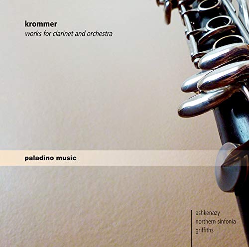 Krommer , Franz - Works For Clarinet And Orchestra: Sinfonia Concertante, Op. 70 / Clarinet Concerto, Op. 36 (Paladino Music)