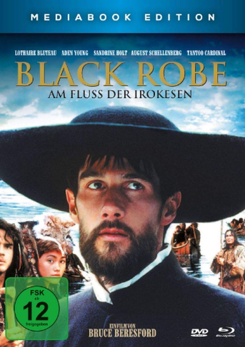 Blu-ray - Black Robe - Am Fluss der Irokesen ( DVD) (Mediabook Edition)
