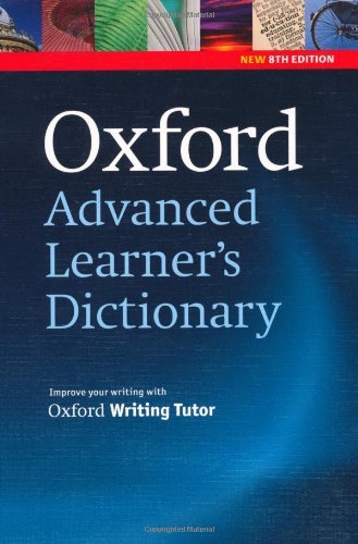  - Oxford Advanced Learners Dictionary