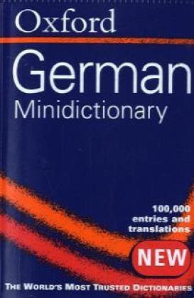 -- - The Oxford-Duden German Minidictionary