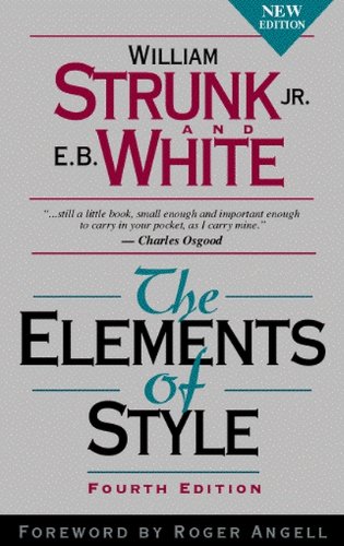 - The Elements of Style