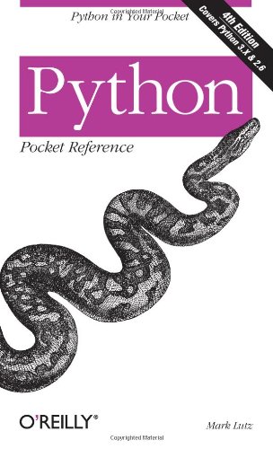 - Python Pocket Reference: (Pocket Reference (O'Reilly))
