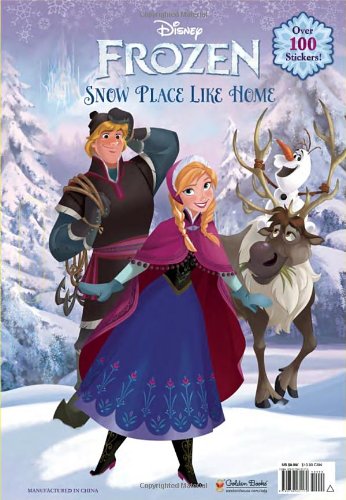 - SNOW PLACE LIKE HOME (Disney Frozen) (Giant Coloring Book)