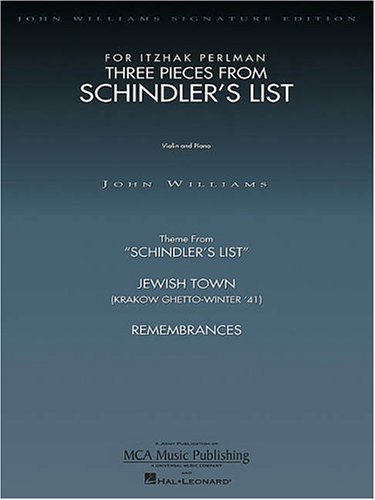  - Schindlers List: 3 Pieces for Violin and Piano