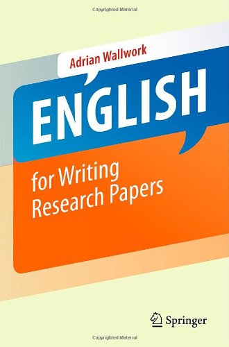 - English for Writing Research Papers
