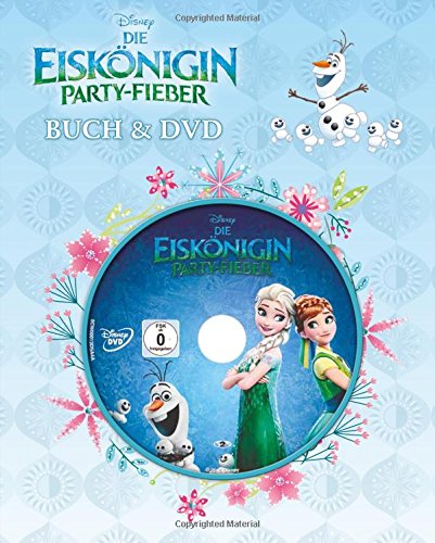 - Disney - Die Eiskönigin - Party-Fieber - Buch mit DVD