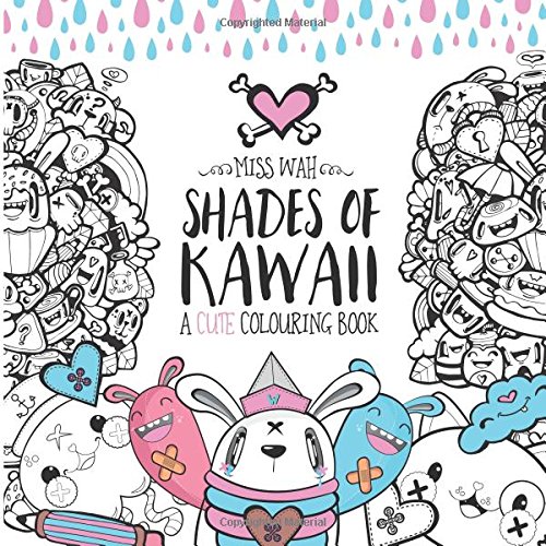 - Shades of Kawaii: A Cute Colouring Book
