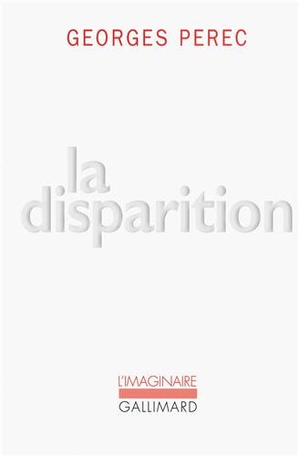 - La Disparition (L'Imaginaire)