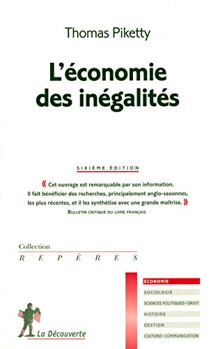 - L'économie des inégalités