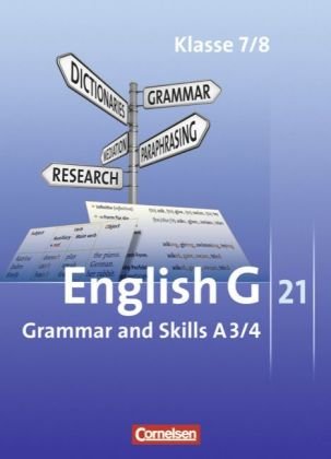 - English G 21 - Ausgabe A: Band 3/4: 7./8. Schuljahr - Grammar and Skills