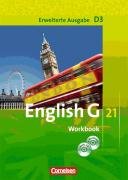 - English G 21 - Erweiterte Ausgabe D: Band 3: 7. Schuljahr - Workbook mit CD-ROM (e-Workbook) und CD