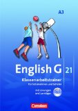  - English G 21 - Ausgabe A 3. 7. Schuljahr. Workbook mit Audio-CD und e-Workbook