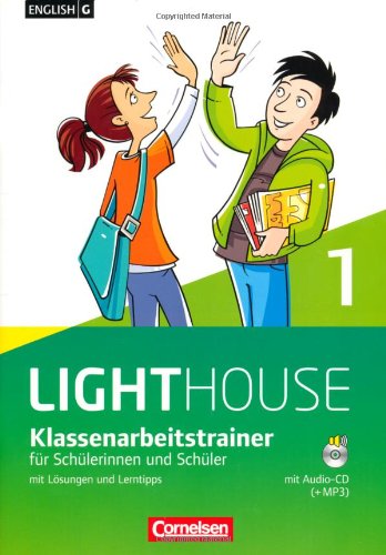 - English G LIGHTHOUSE - Allgemeine Ausgabe: Band 1: 5. Schuljahr - Klassenarbeitstrainer mit Lösungen und CD-Extra: CD-ROM und CD auf einem Datenträger