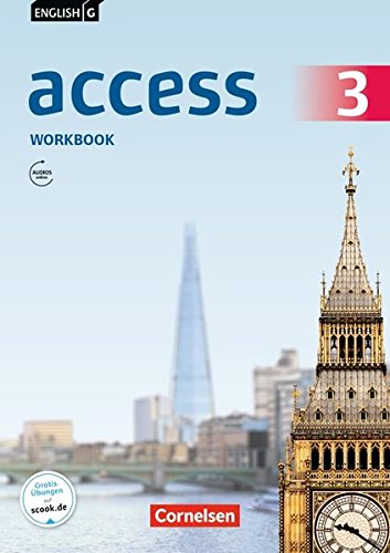  - English G Access - Allgemeine Ausgabe: Band 3: 7. Schuljahr - Workbook mit Audio-CD