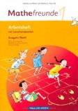  - Mathefreunde 1. Schuljahr. Schülerbuch mit Kartonbeilagen. Ausgabe Nord - Berlin, Brandenburg, Mecklenburg-Vorpommern, Sachsen-Anhalt