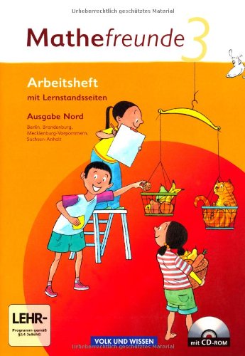 - 3. Schuljahr - Arbeitsheft mit CD-ROM und Lernstandsseiten: Berlin, Brandenburg, Mecklenburg-Vorpommern, Sachsen-Anhalt