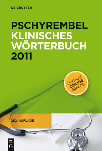 - Pschyrembel Klinisches Wörterbuch (262. Auflage) (Pschyrembel Klinisches Worterbuch)