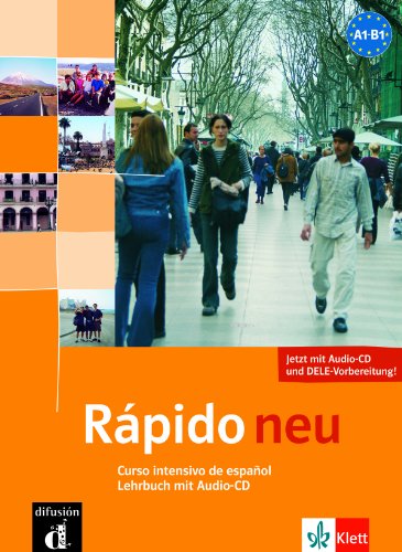 - Rápido / Lehrbuch + 2 Audio-CDs: Einbändiges Spanischlehrwerk