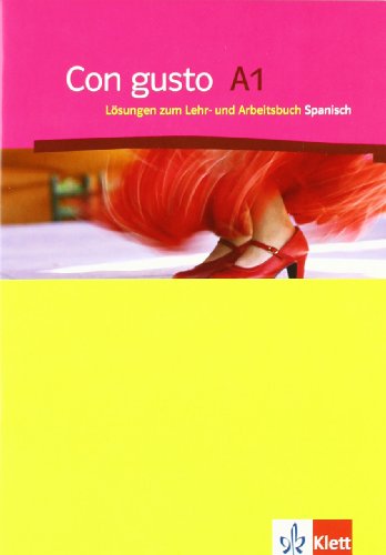  - Con gusto / Lösungsheft zum Lehr-und Arbeitsbuch