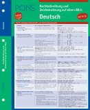  - PONS Kommasetzung Deutsch auf einen Blick