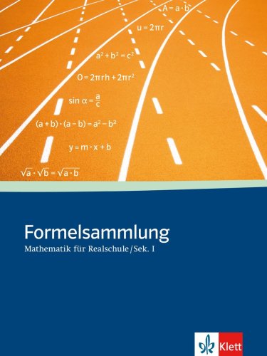- Formelsammlung für Realschulen