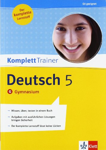 - KomplettTrainer Deutsch 5. Klasse. Gymnasium